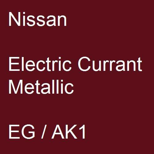 Nissan, Electric Currant Metallic, EG / AK1.